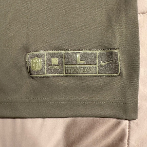 4x🎉HP🎉 LA Rams Nike Jersey SALUTE TO SERVICE Special Edition 🇺🇸 Gurley II #30 - Picture 8 of 16